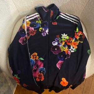 Adidas Multicolor Floral Jacket